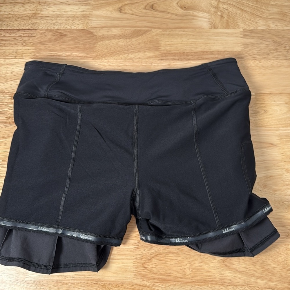 Lululemon Athletica Black pace setter Mini Skirt - Picture 15 of 16
